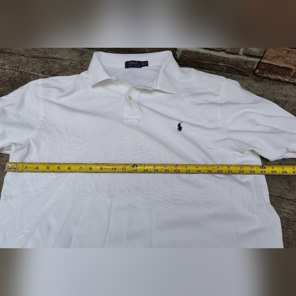 Men’s white polo XLT - Picture 4 of 7